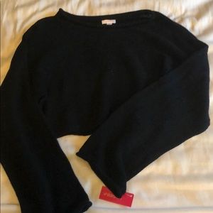 Black belly sweater